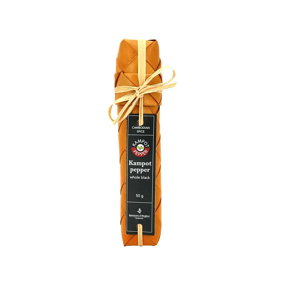 Whole black pepper in smok 50g