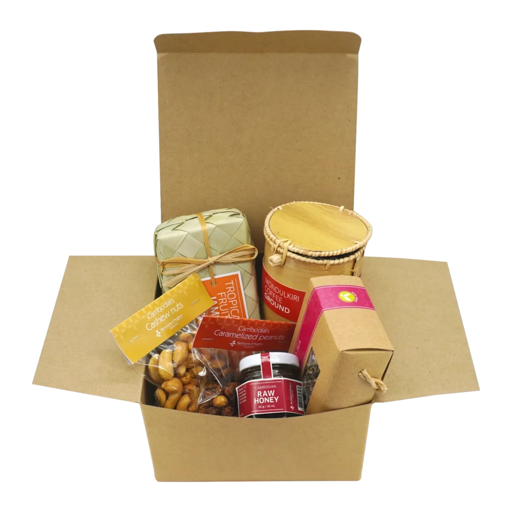 Coffret Delicatessen selection, display