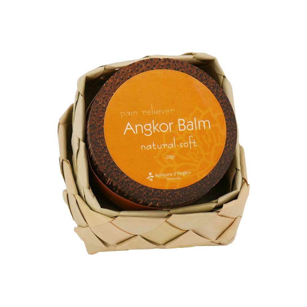 Angkor balm®, soft, in palm wood box