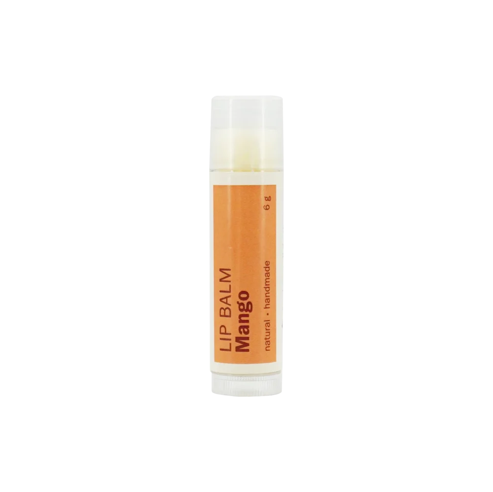 Natural lip balm stick, mango scent