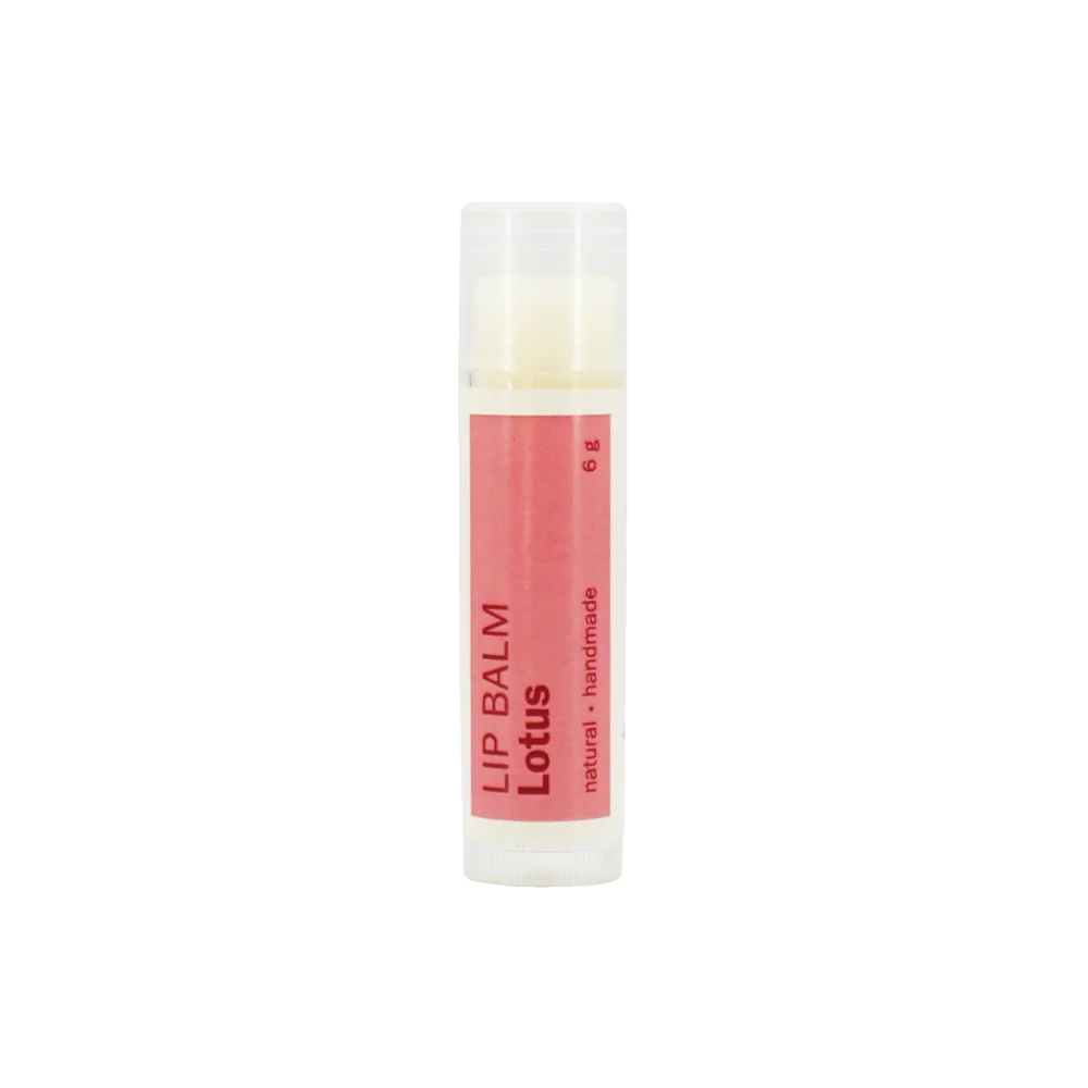 Natural lip balm stick, lotus scent