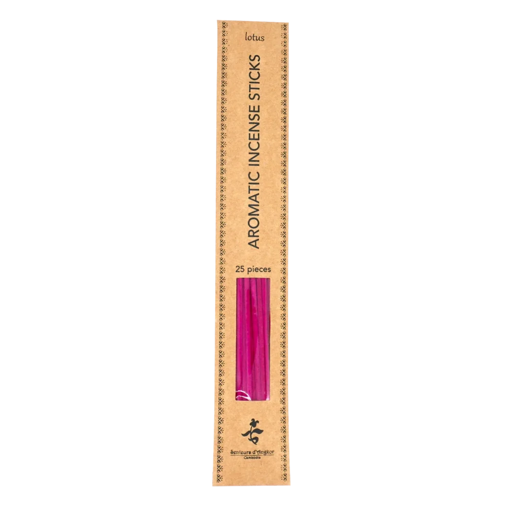 Incense sticks in kraft bag, lotus scent