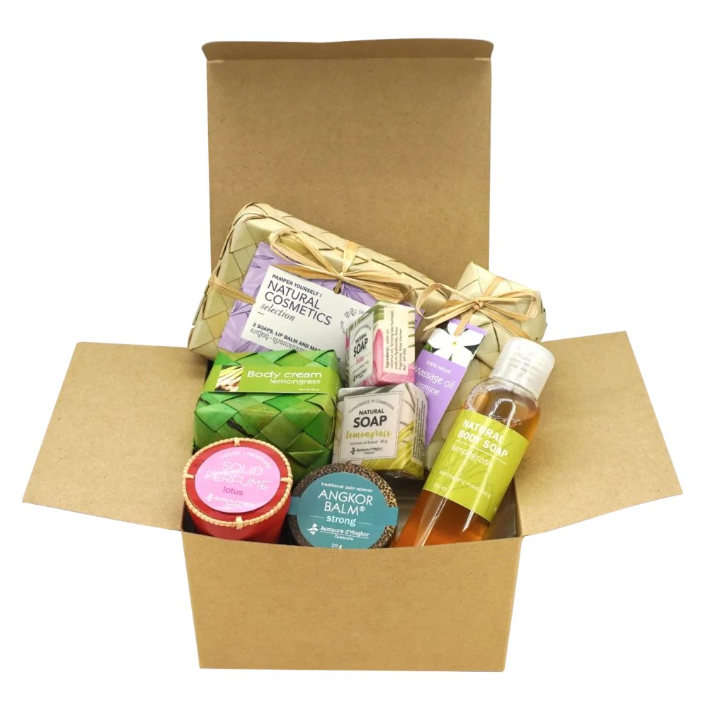 Coffret Body care selection, display