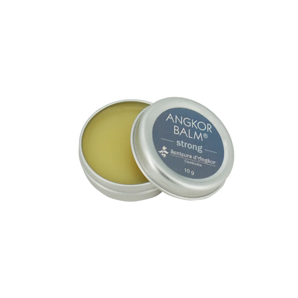 Angkor balm® strong in aluminium box, opened