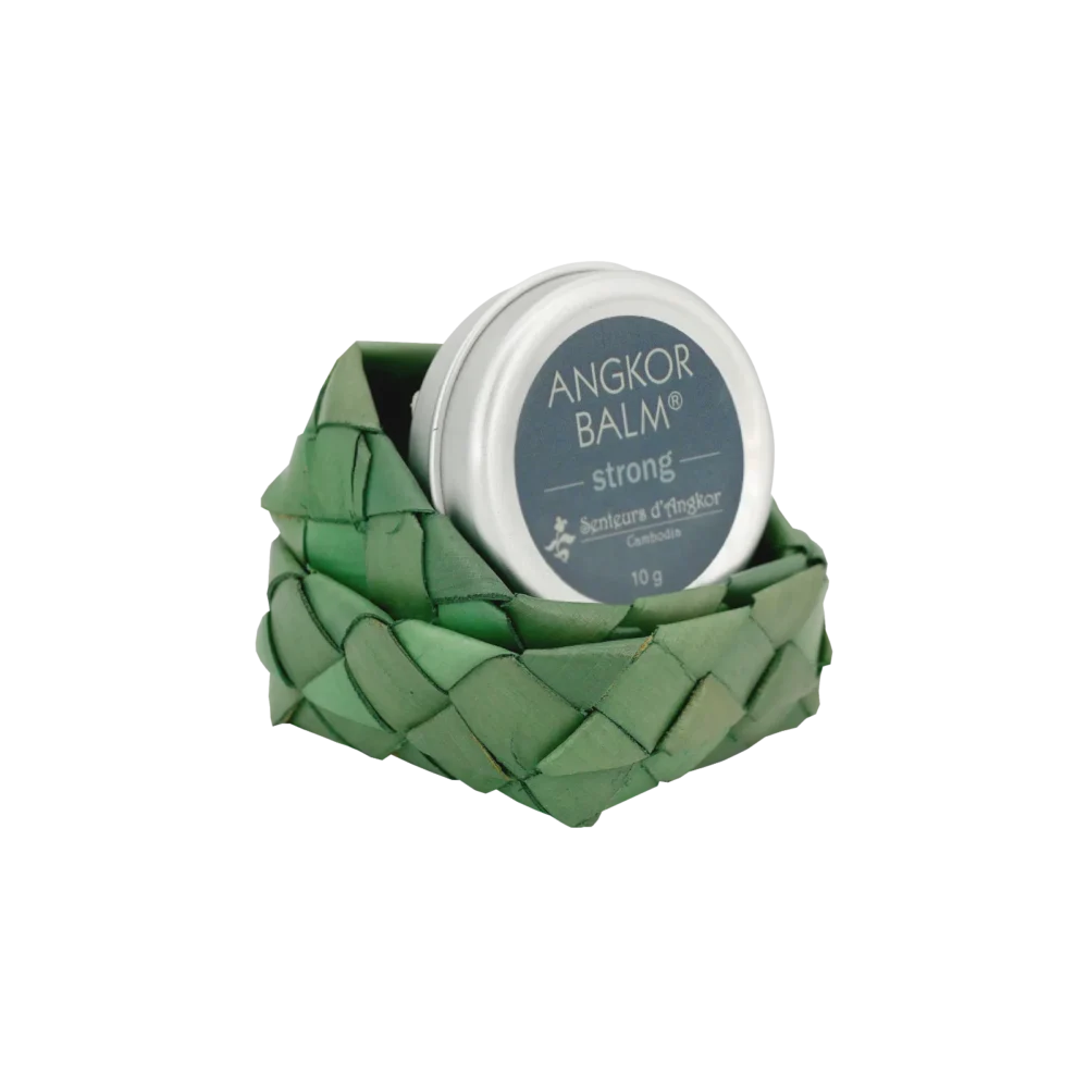 Angkor balm® strong in aluminium box, with "smok" packaging