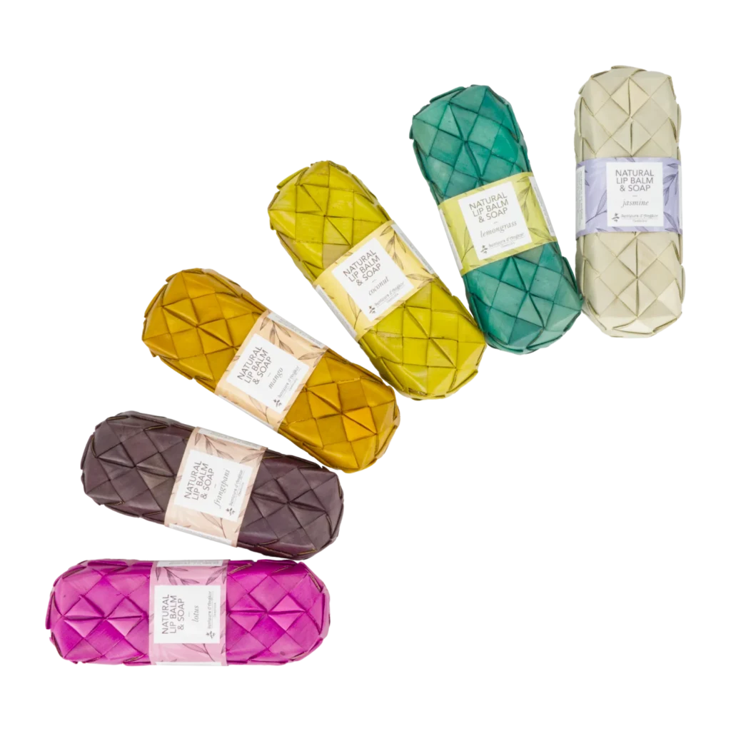 Gift collection, lip balm and soap, all in arc