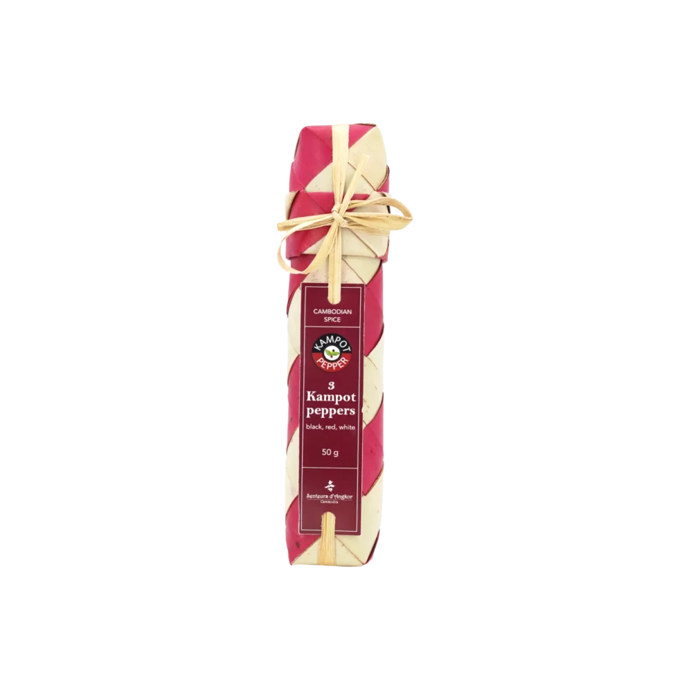 Kampot pepper in smok 50g, whole mixed