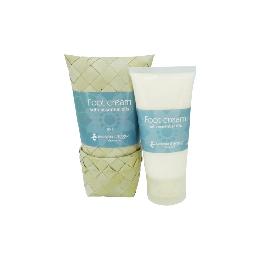 Foot cream, display