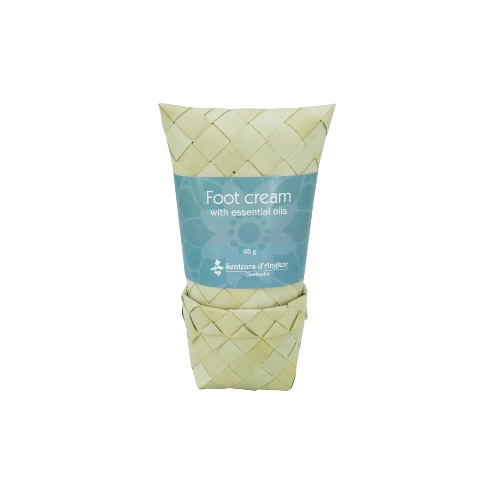 Foot cream, natural packaging