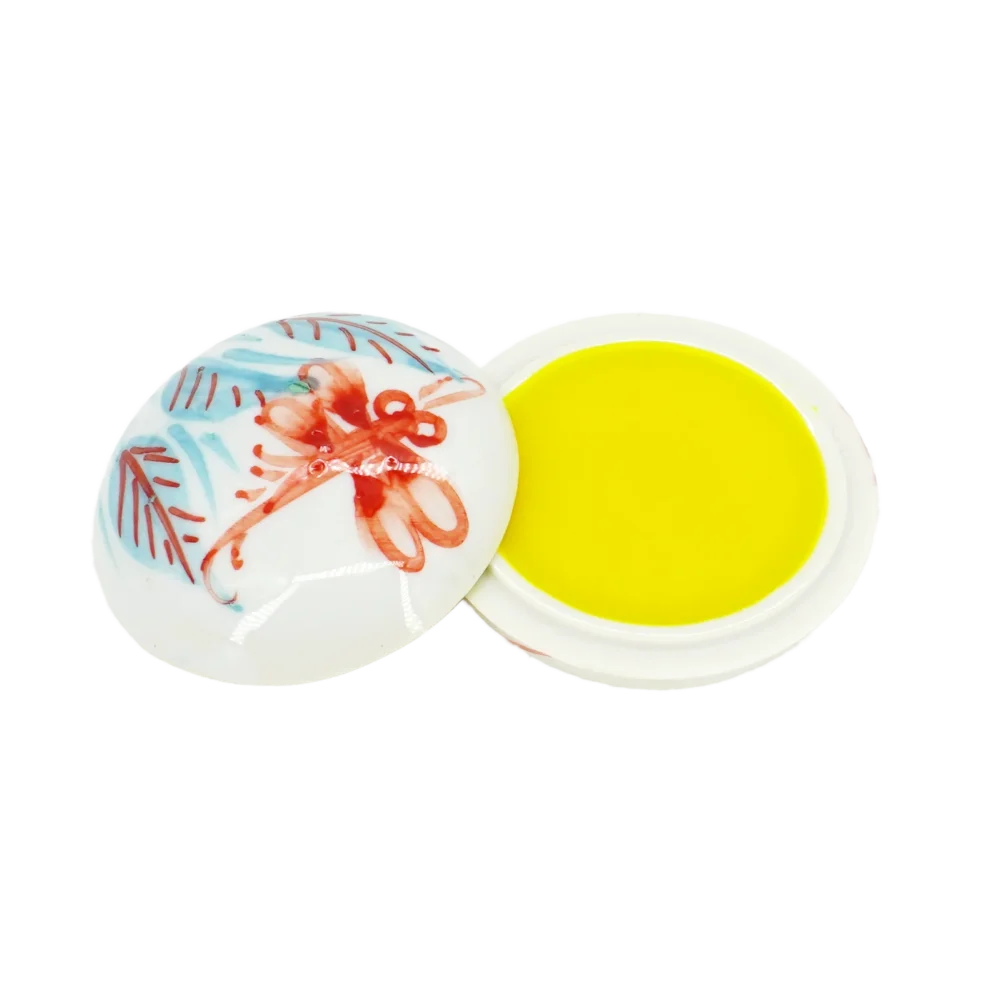 Angkor balm (soft) in ceramic, opened, top view