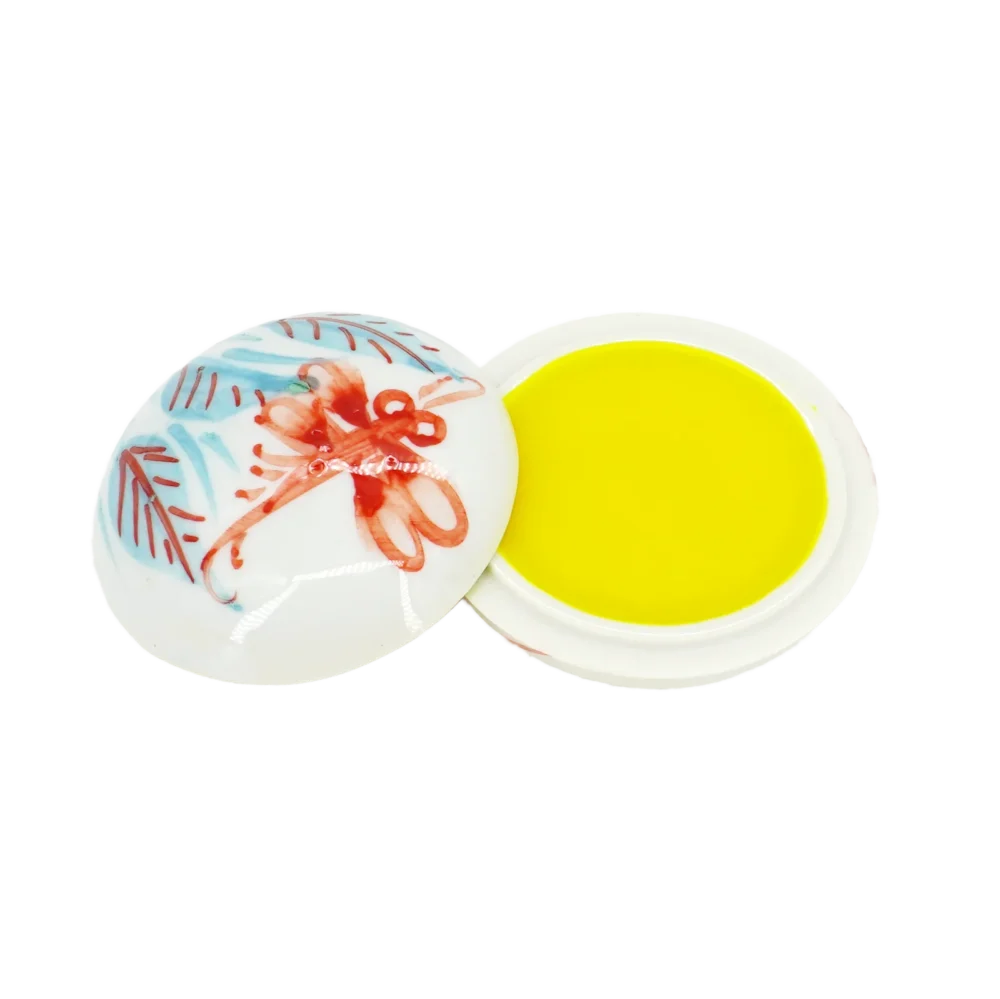 Angkor balm (soft) in ceramic, opened, top view