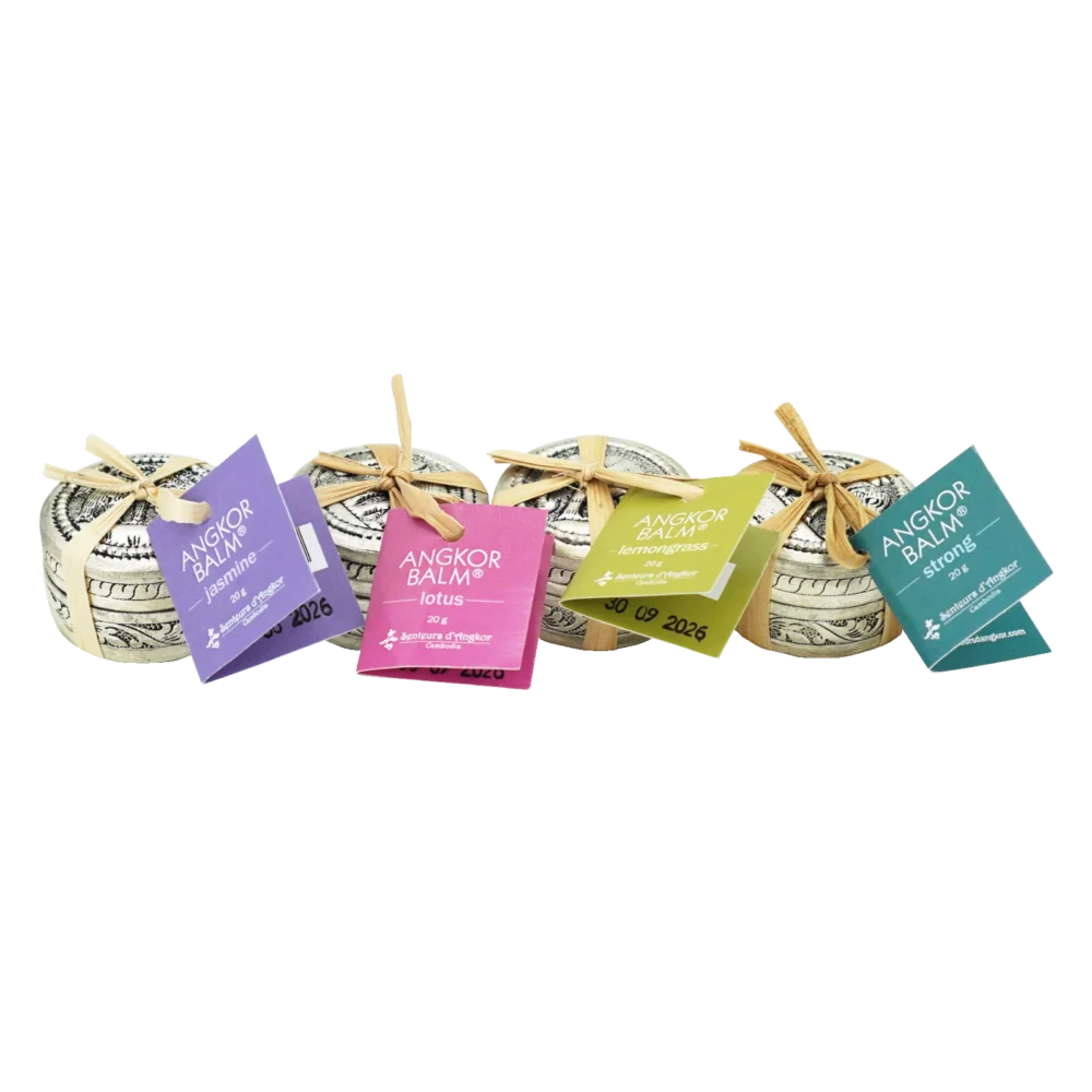 Angkor Box Angkor balm ® in silver box 20g - Senteurs d'Angkor