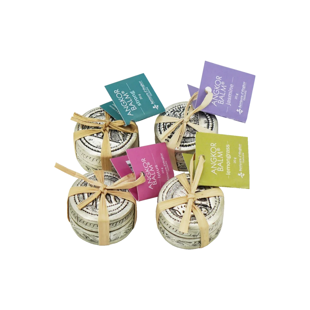 Angkor Box Angkor balm ® in silver box 20g - Senteurs d'Angkor