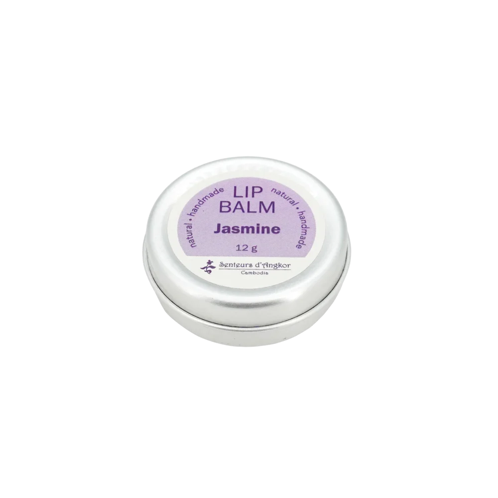 lip balm in aluminium box, jasmine