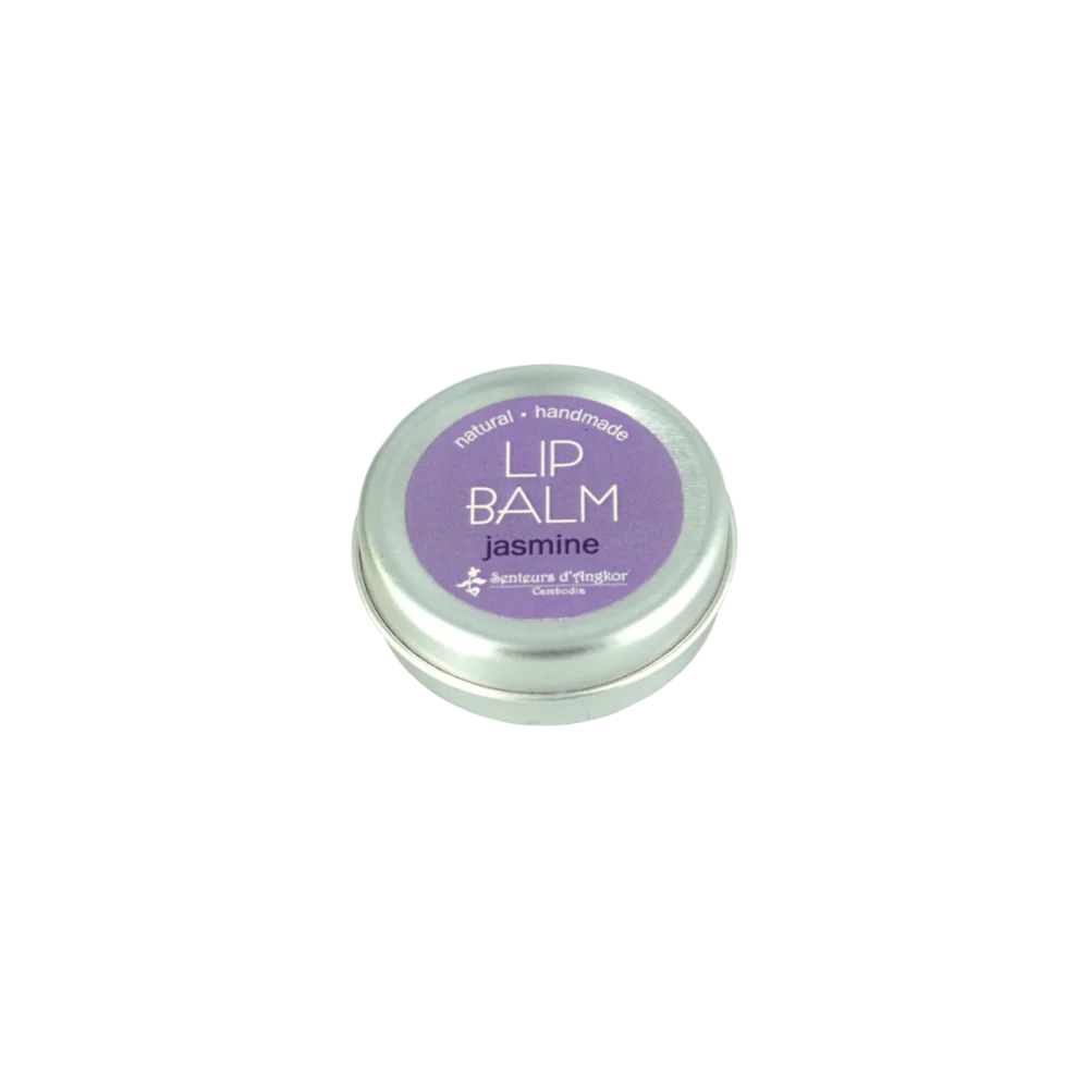 lip balm in aluminium box, jasmine