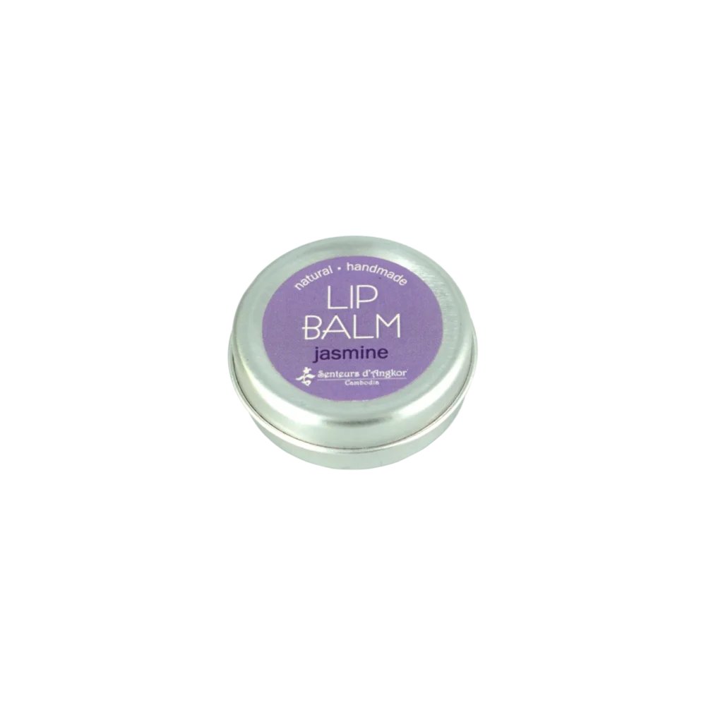 lip balm in aluminium box, jasmine