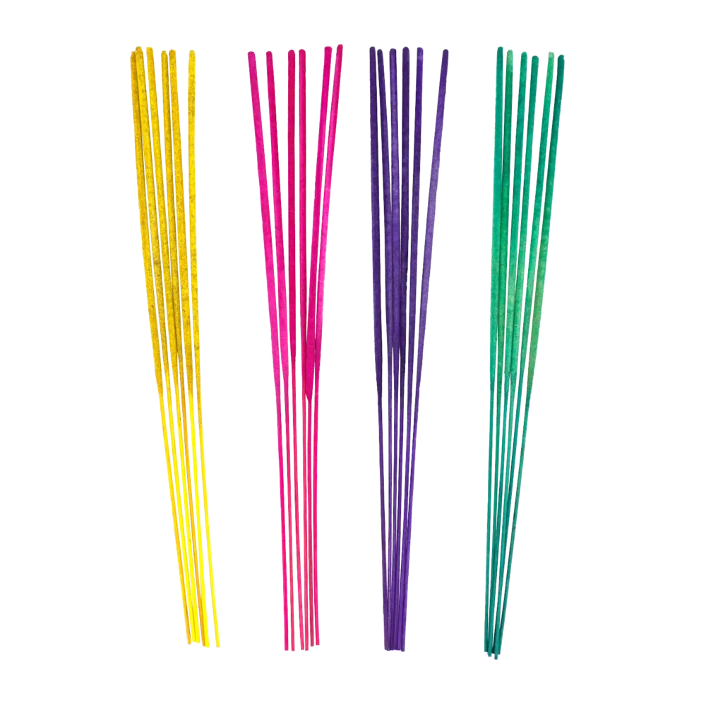 Incense sticks in kraft bag, all scents sticks