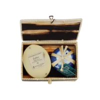 Angkor balm and soap set, top view
