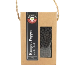 Authentic Kampot pepper, whole black