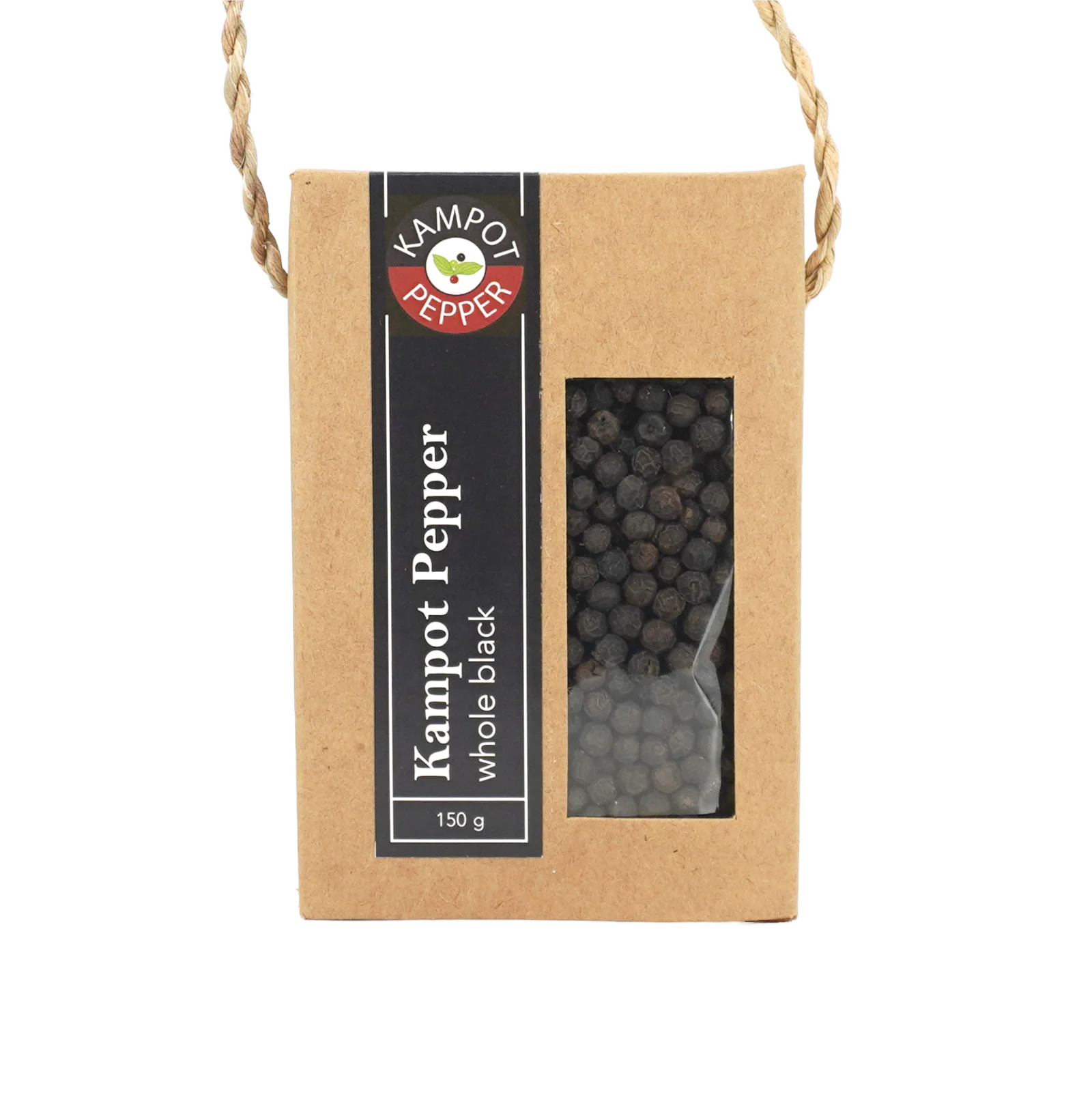 Authentic Kampot pepper, whole black