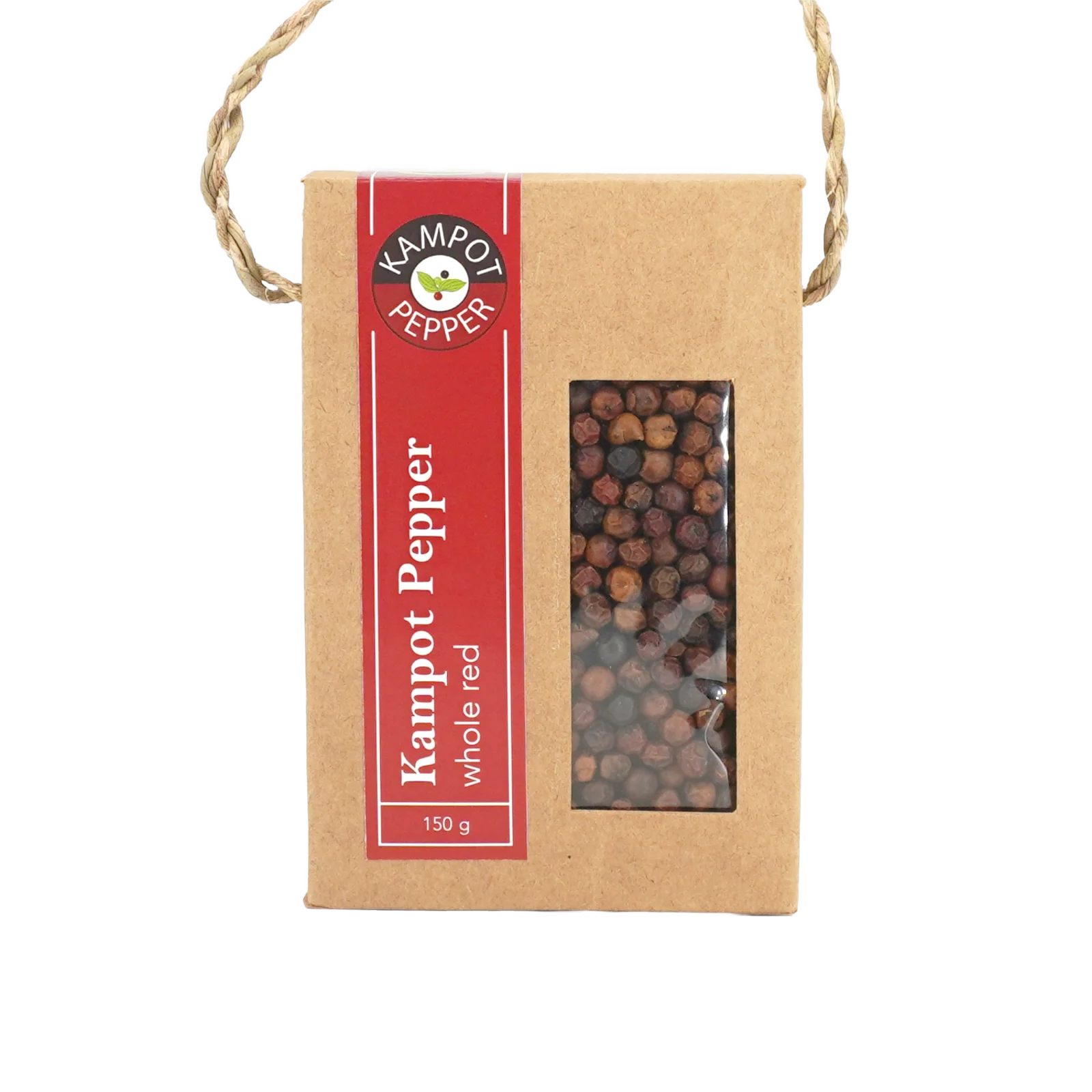 Authentic Kampot pepper, whole red