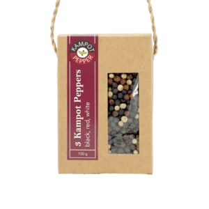 Authentic Kampot pepper, whole mixed