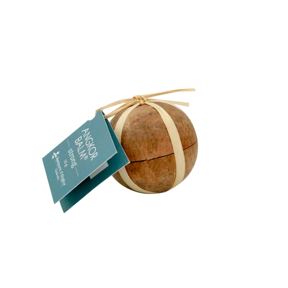 Angkor balm® strong in wood box, closed