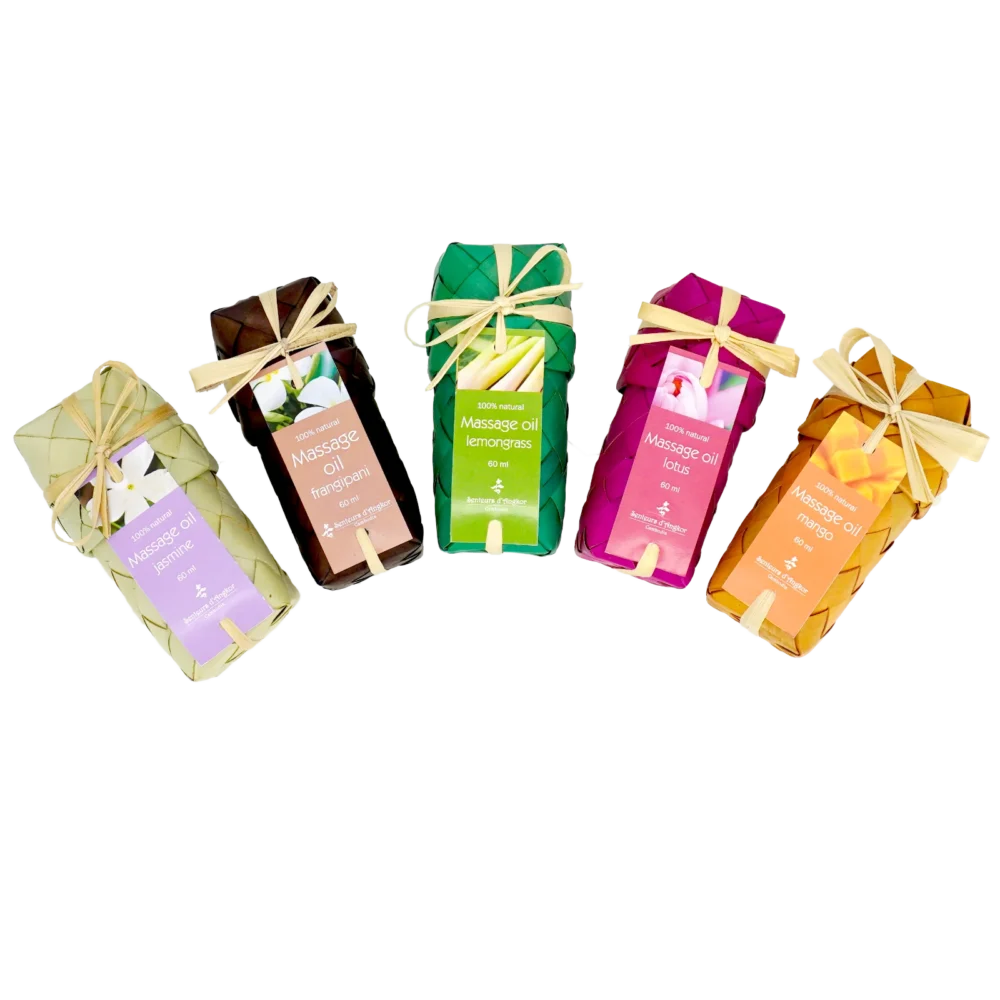 Massage oil 60ml, all scents packaging