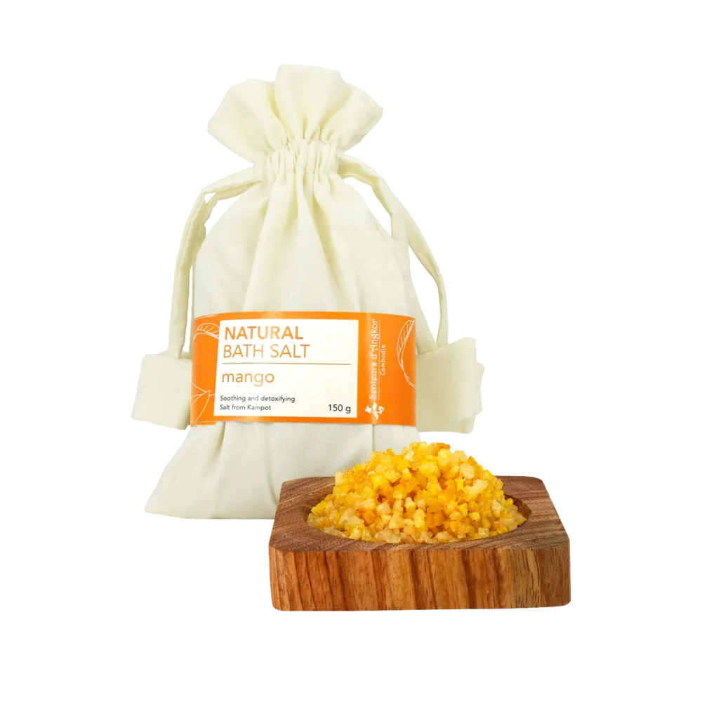 Bath salt with sample, mango