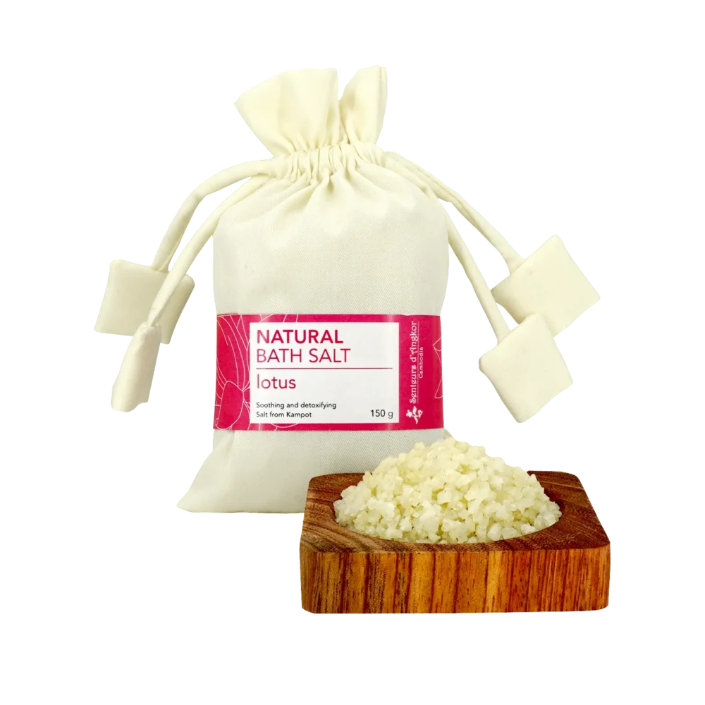 Bath salt with sample, lotus