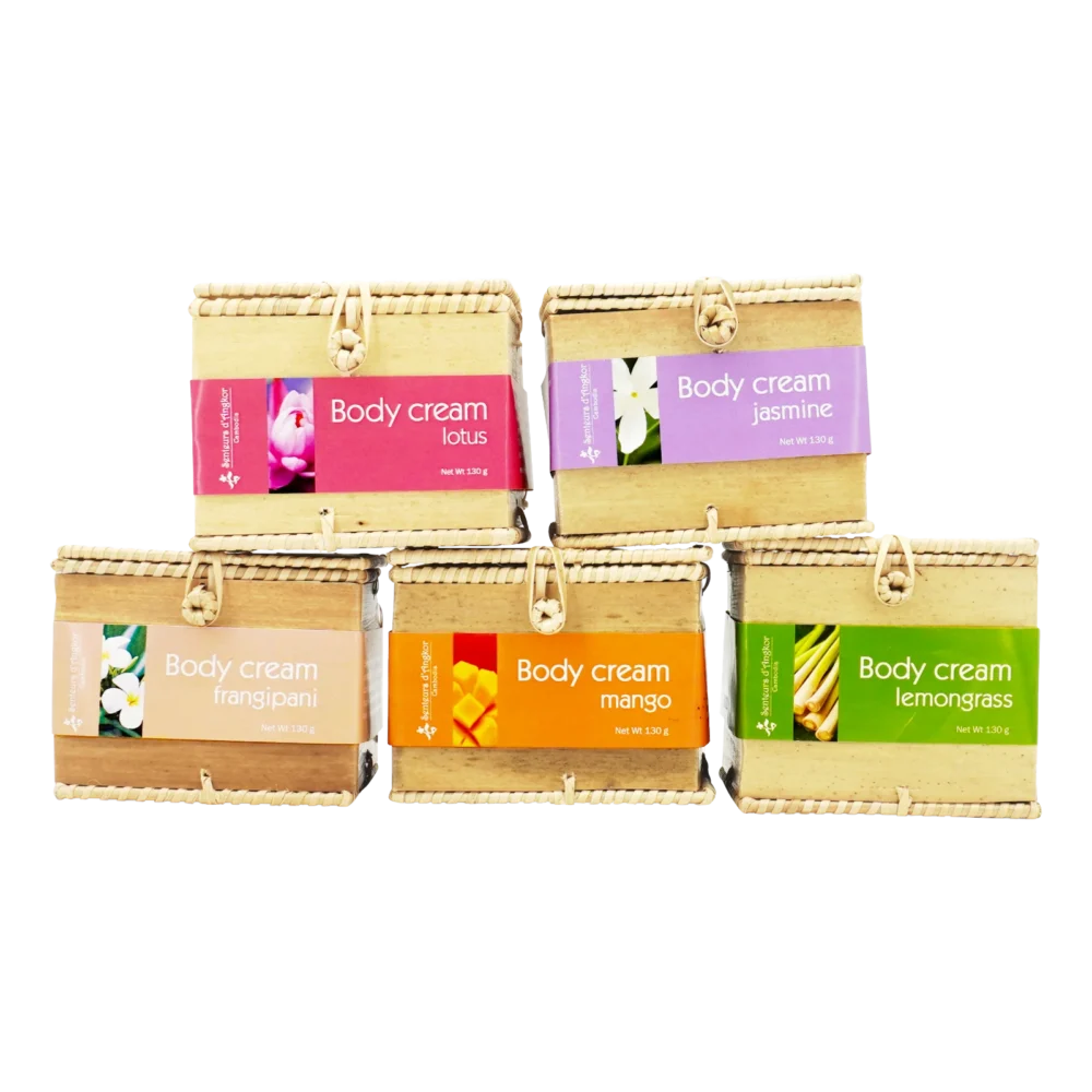 Body cream 130g, all packaging are staked in a pyramid layout