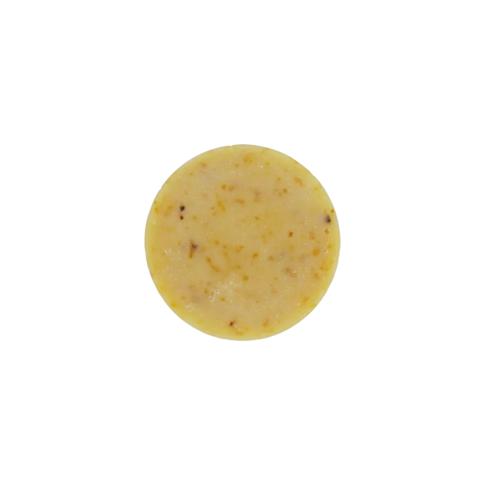 Round soap, coconut scent