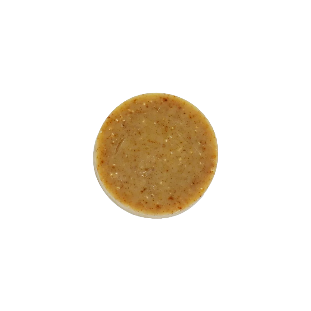 Round soap, sandalwood scent