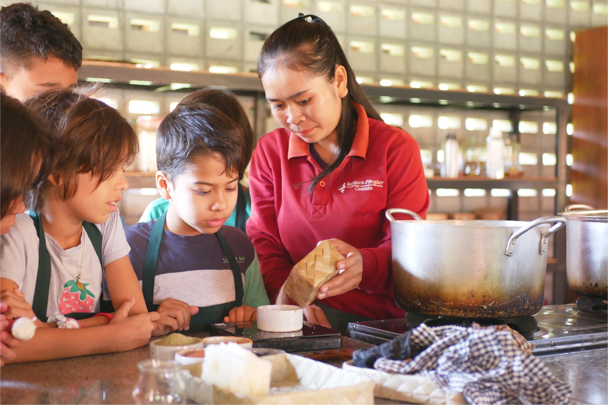 School trip in Siem Reap