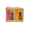 Tea duo in kraft box, lotus and ginger scents