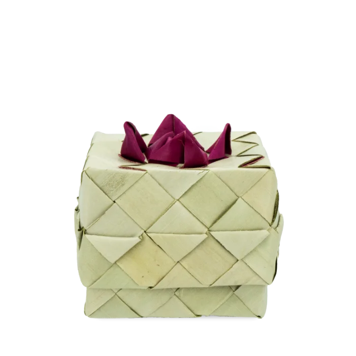 One sugar palm box we call smok box