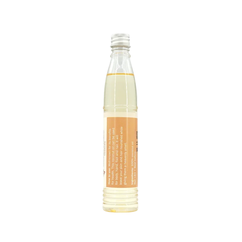 Coconut oil 90 ml, bottle ingredient
