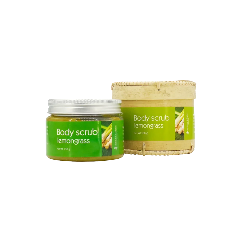 Body scrub, lemongrass scent