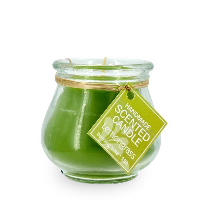 One aromatic candle with the scent of your choice