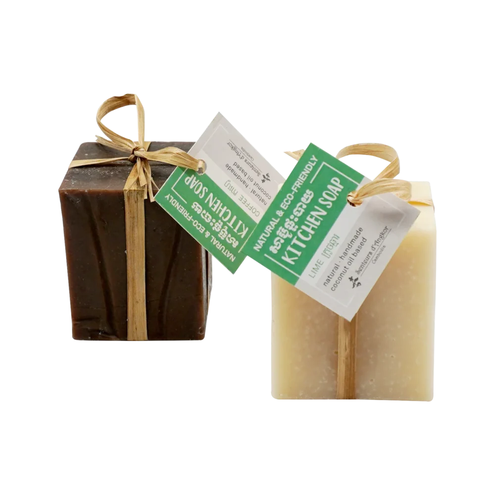 Kitchen soap, both angle view