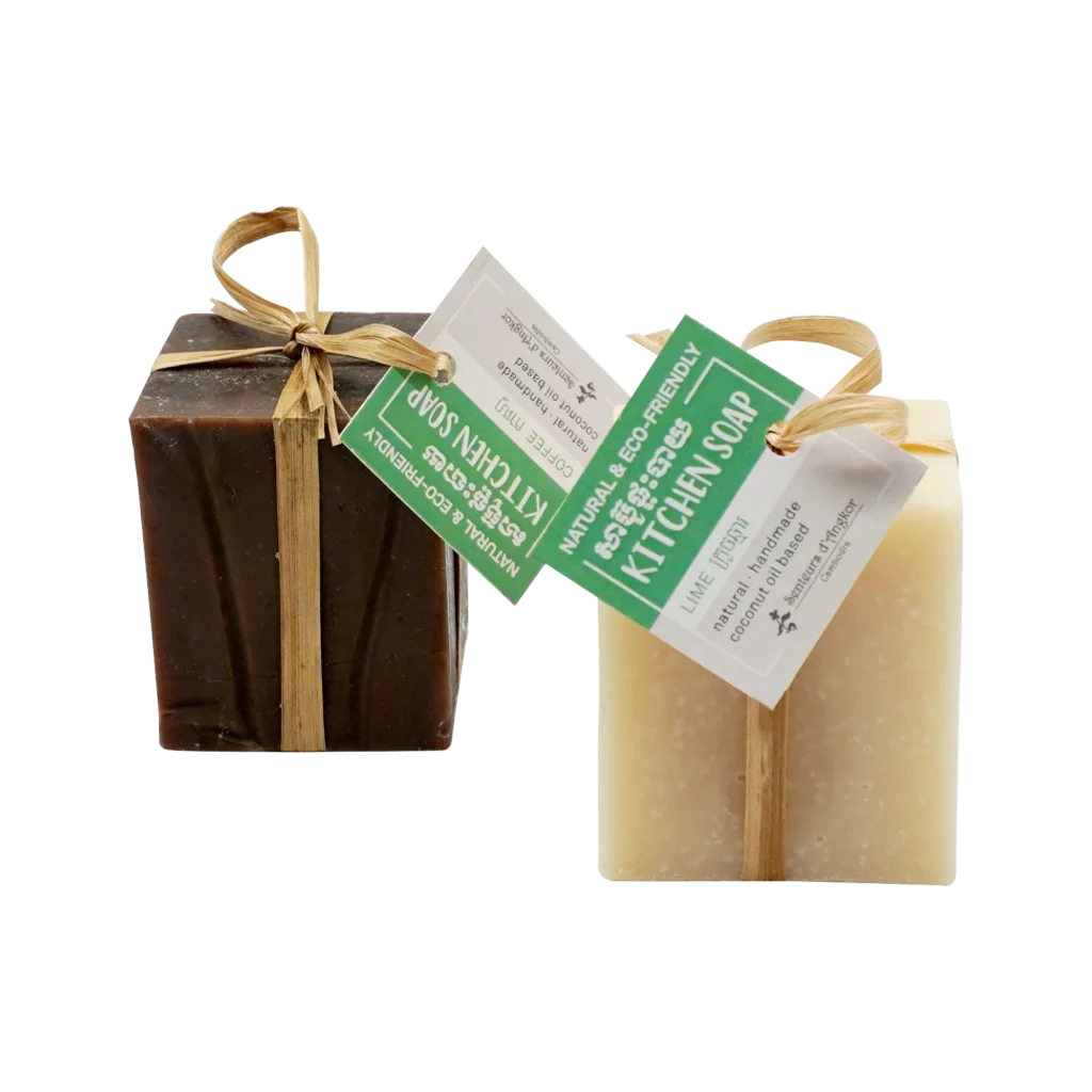 Kitchen soap, both angle view