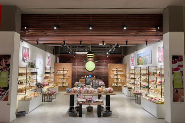 Our boutique in Phnom Penh international airport.