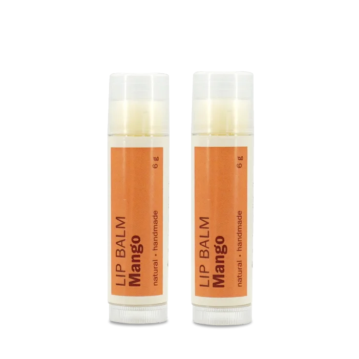 2 lip balm sticks with the scent of your choice