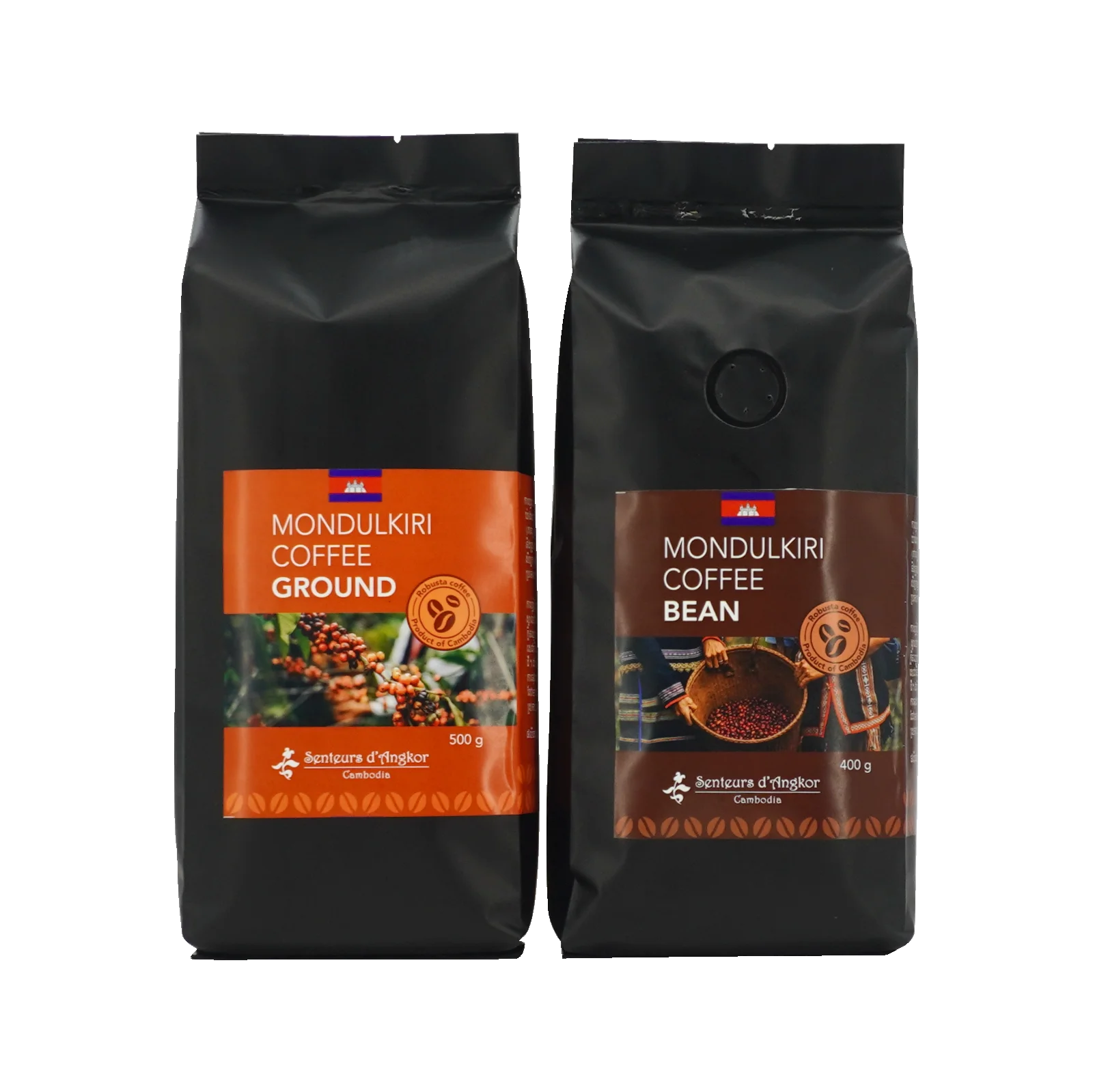 Mondulkiri coffee in large aluminium pack